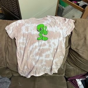Tie Dye Alien T-Shirt